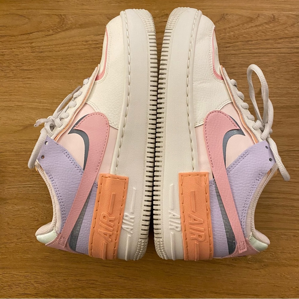 Nike Air Force 1 Shadow White/ Pastels Women's Shoes Size 8